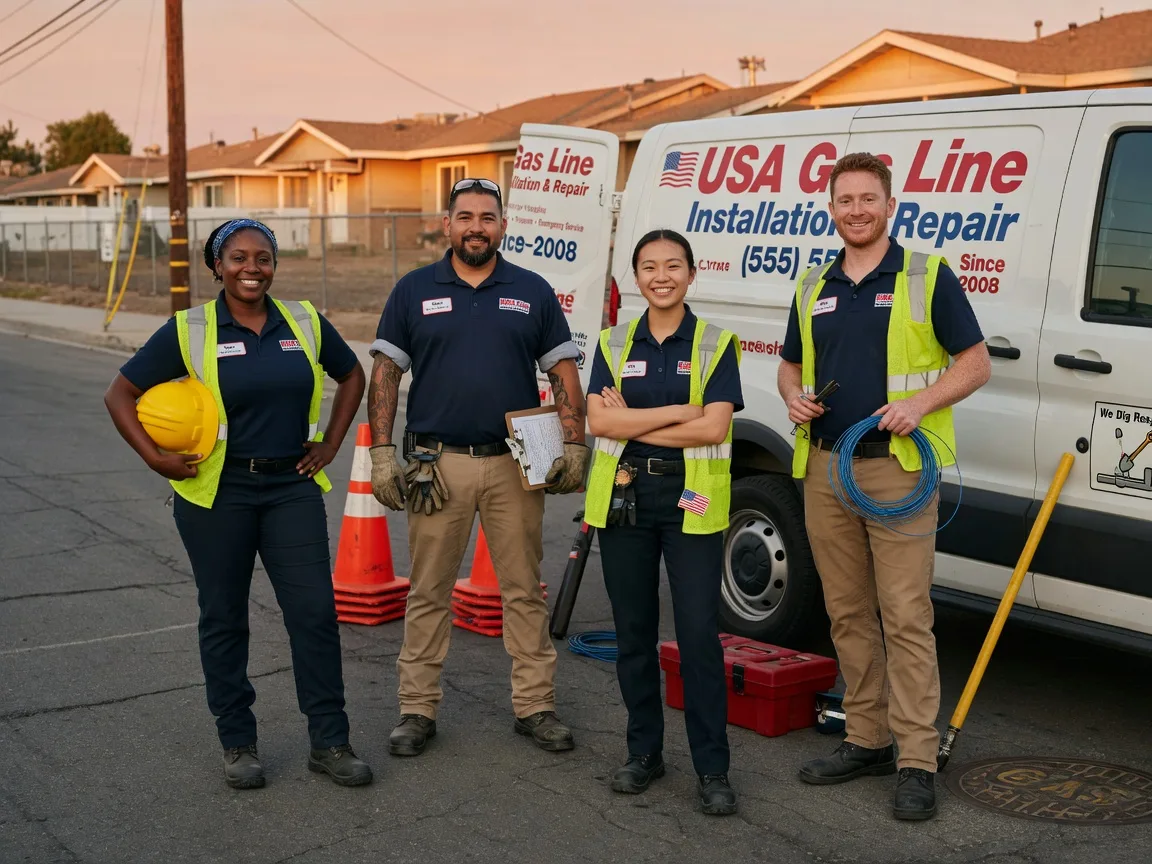 Gas Line Installation company in Rough And Ready, CA